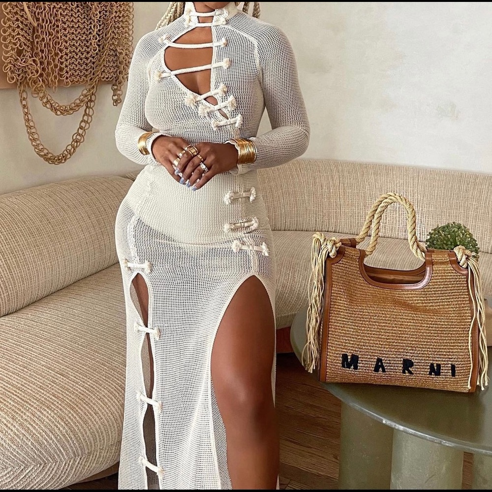 RICKI BRAZIL SAND ROPE DRESS